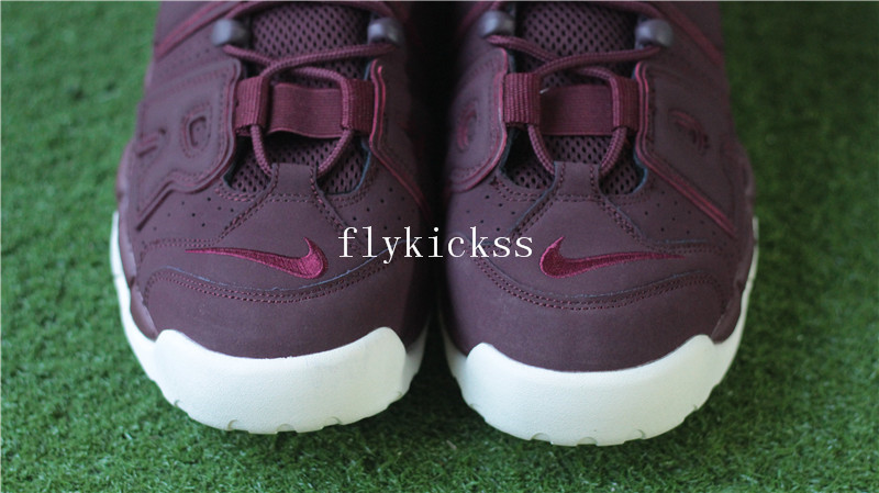 Nike Air More Uptempo Maroon Wine Red